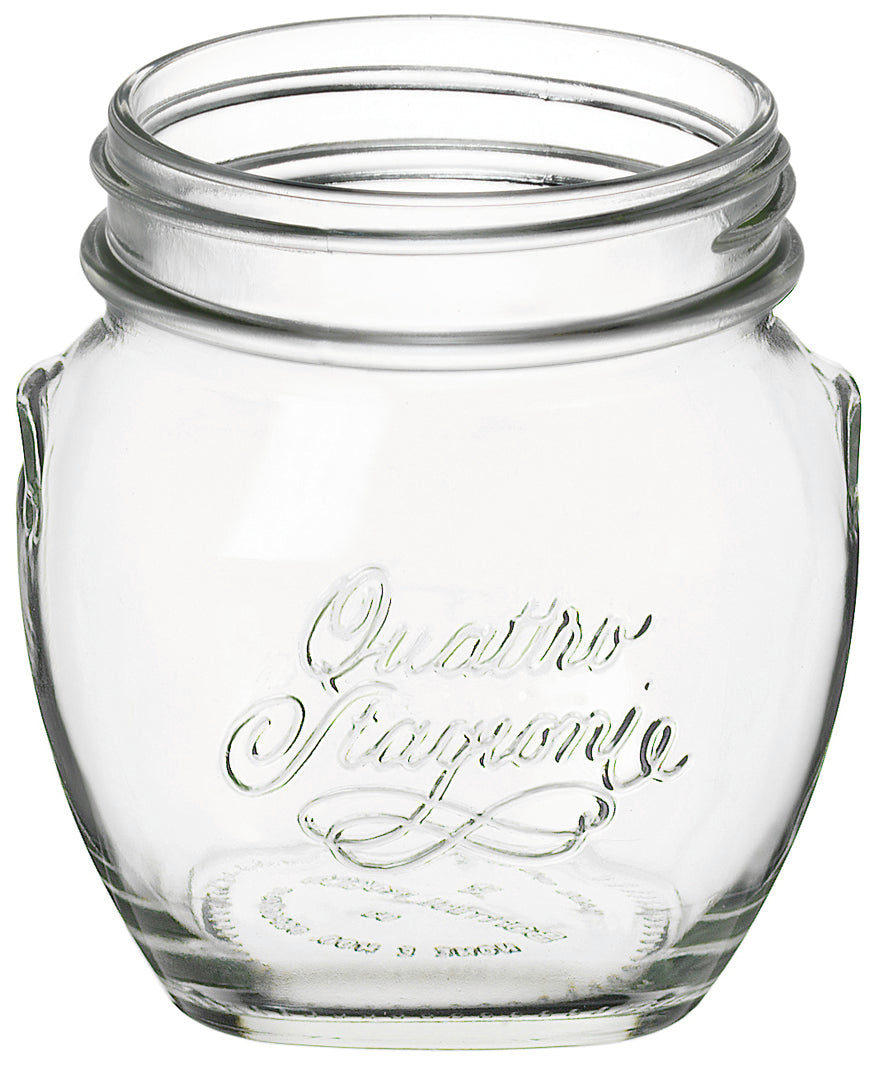 Bormioli BARATTOLO QUATTRO STAGIONI ANFORA  Senza capsula Ø cm. 9,4x9,6 h cl. 30 6.00 pz