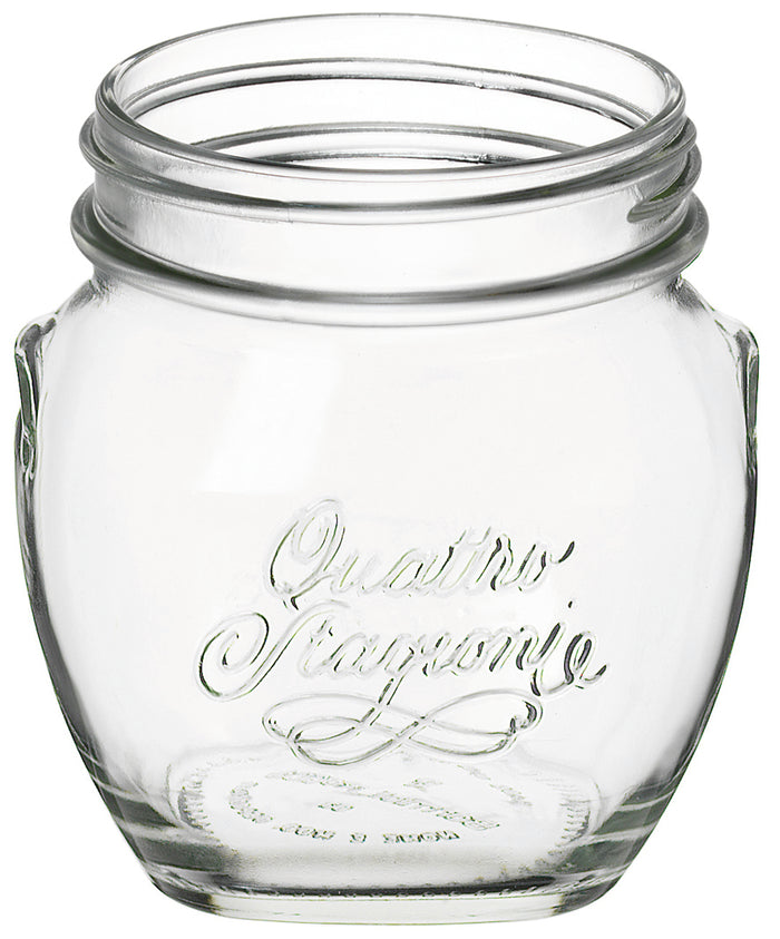 Bormioli BARATTOLO QUATTRO STAGIONI ANFORA  Senza capsula Ø cm. 9,4x9,6 h cl. 30 6.00 pz