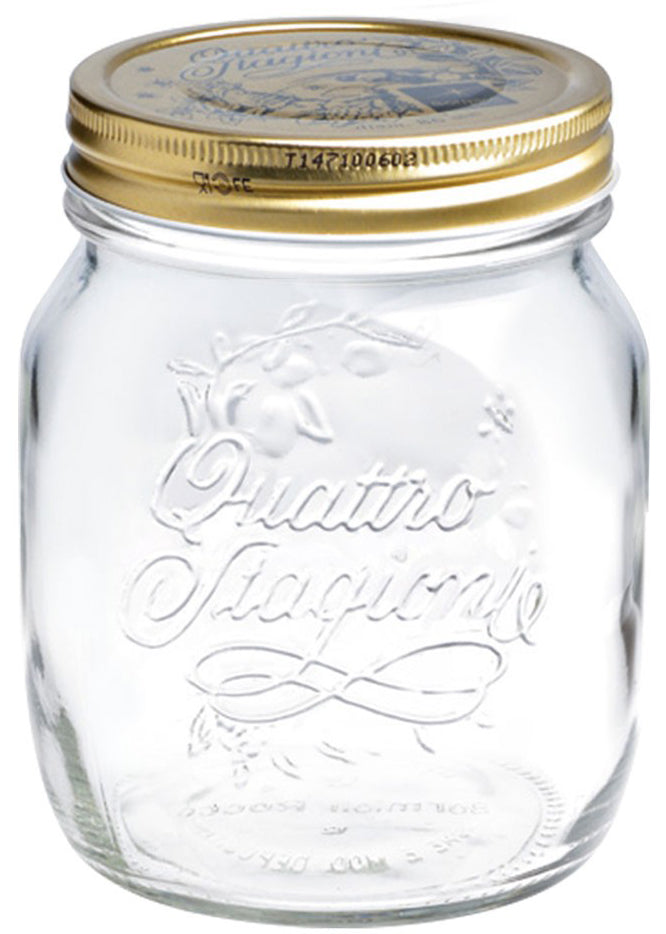 Bormioli BARATTOLO QUATTRO STAGIONI Con capsula Ø cm.   8,6x9,5 h cl. 25 24.00 pz