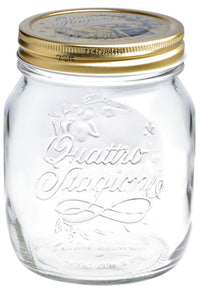 Bormioli BARATTOLO QUATTRO STAGIONI Con capsula Ø cm. 11x13 h cl. 70 12.00 pz