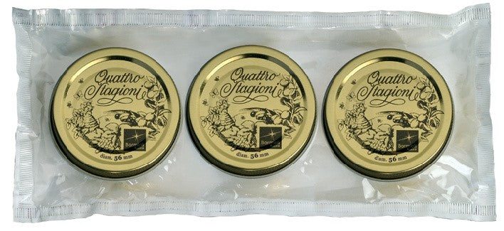 Bormioli CAPSULA PER BARATTOLI QUATTRO STAGIONI Ø mm. 56 cl. 15-40 PZ. 3 36.00 confezioni