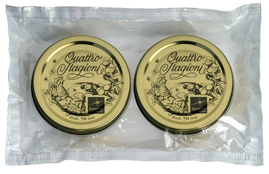 Bormioli CAPSULA PER BARATTOLI QUATTRO STAGIONI Ø mm. 70 cl. 25-50 PZ. 2 54.00 confezioni