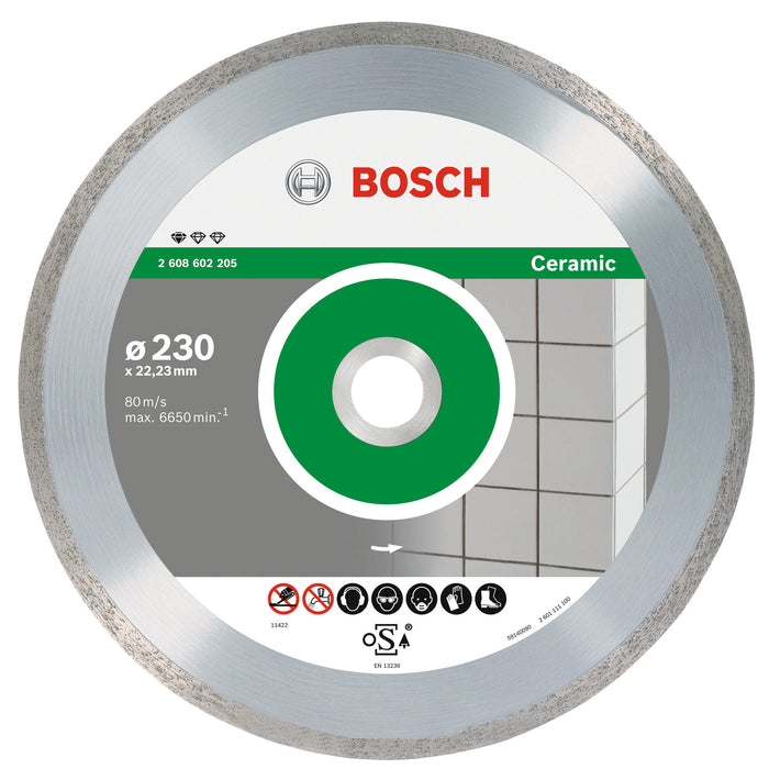 Bosch DISCO DIAMANTATO PER CERAMICA  Ø mm. 230