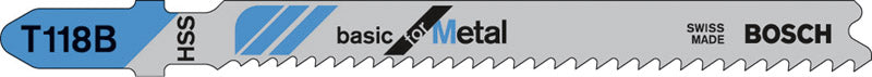 Bosch LAMA PER FERRO T 118 B 5 PZ. BLISTER 5.00 confezioni