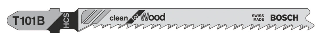 Bosch LAMA PER LEGNO T 101 B 5 PZ. BLISTER 5.00 confezioni