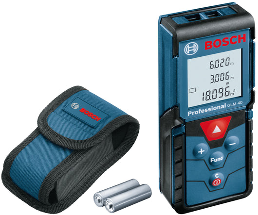 Bosch RILEVATORE DI DISTANZE METRO LASER GLM 40 mt.40