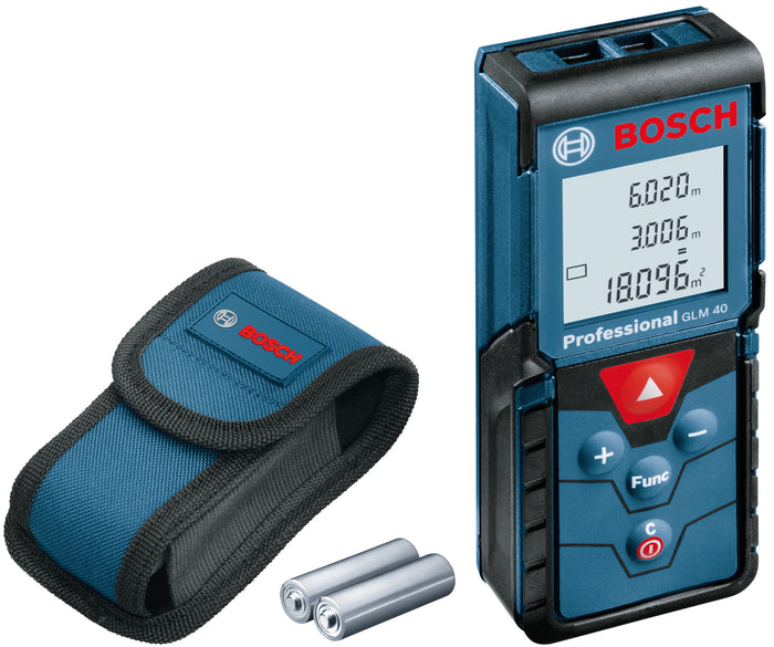 Bosch RILEVATORE DI DISTANZE METRO LASER GLM 40 mt.40