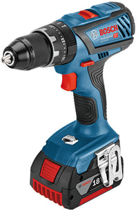 Bosch TRAPANO AVVITATORE CON PERCUSSIONE GSB 18V-28 2 batterie 3,0 Ah in L-Case