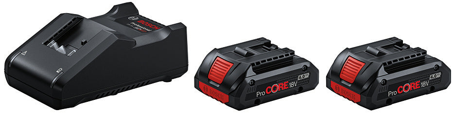 Bosch TRAPANO AVVITATORE CON PERCUSSIONE GSB 18V-45 3 batterie 4,0 Ah in L-Case