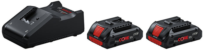 Bosch TRAPANO AVVITATORE CON PERCUSSIONE GSB 18V-45 3 batterie 4,0 Ah in L-Case