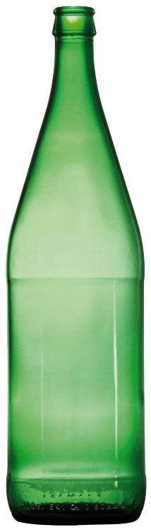 BOTTIGLIA VETRO VICHY Verde lt. 1 20.00 pz
