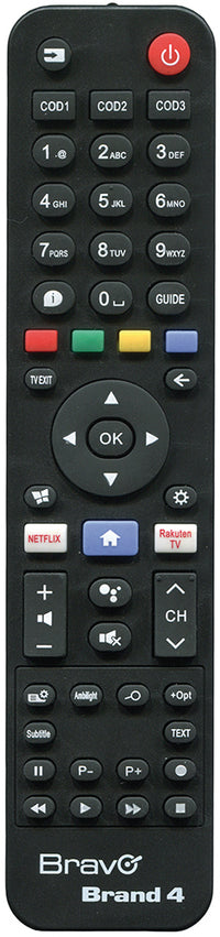 Bravo TELECOMANDO PER TV PHILIPS BRAND 4