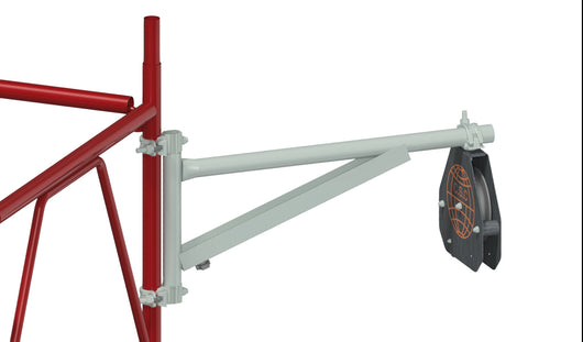 C.S.C. MENSOLA A BANDIERA PER CARRUCOLA DI SICUREZZA portata kg. 150 cm. 45x88