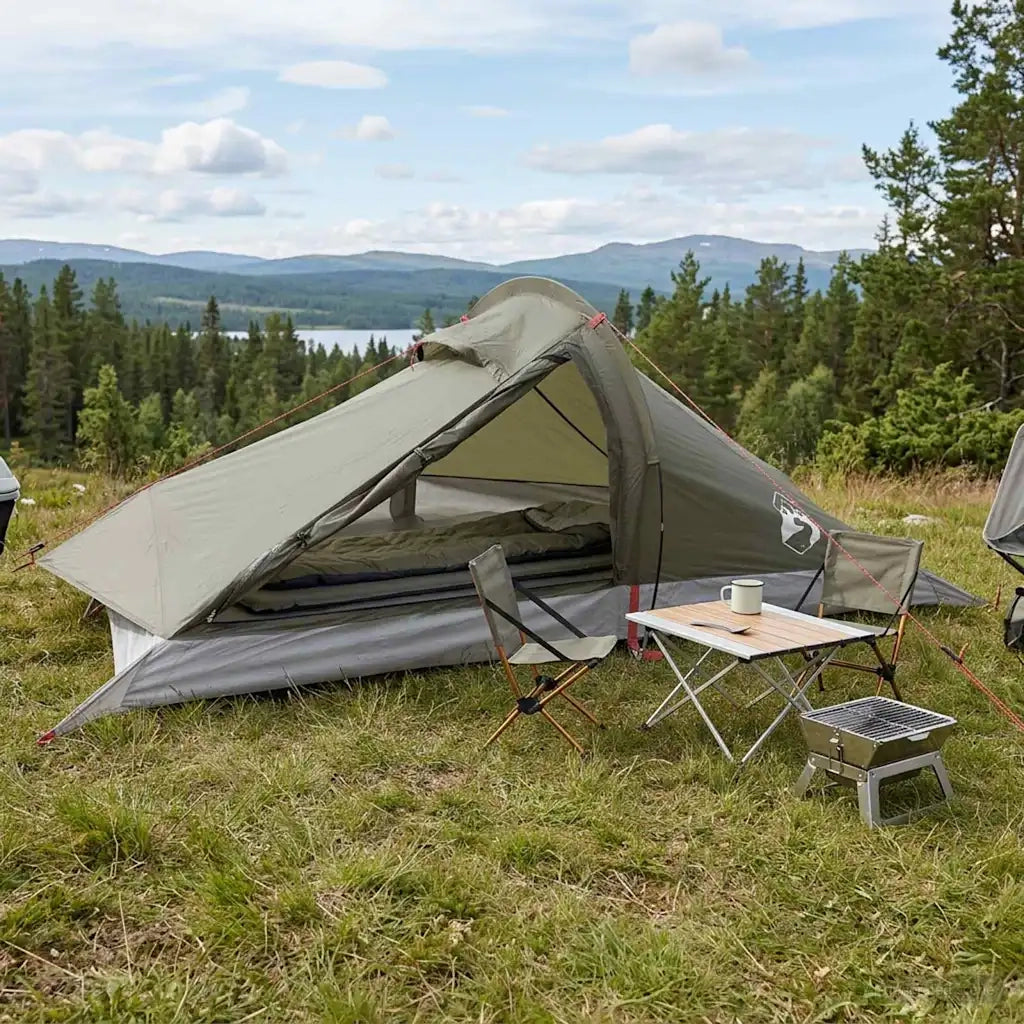 Tenda da backpacking Verde Oliva 2 persone 42019368