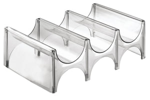 CANTINETTA PORTABOTTIGLIE A 3 POSTI OASI CON PIEDINI ANTIGRAFFIO