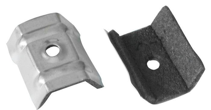 CAPPELLOTTO PER LAMIERA COIBENTATA (cf. 100 pz.)  mm. 50x25x12 zincato