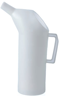 CARAFFA GRADUATA CON IMBUTO PER OLIO lt. 2