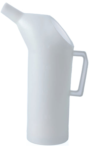 CARAFFA GRADUATA CON IMBUTO PER OLIO lt. 2