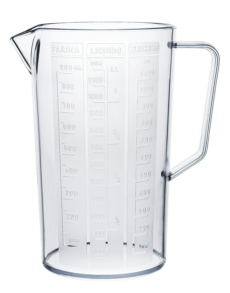 CARAFFA GRADUATA FLORIDA  Ø cm. 12x19 h - lt. 1,5