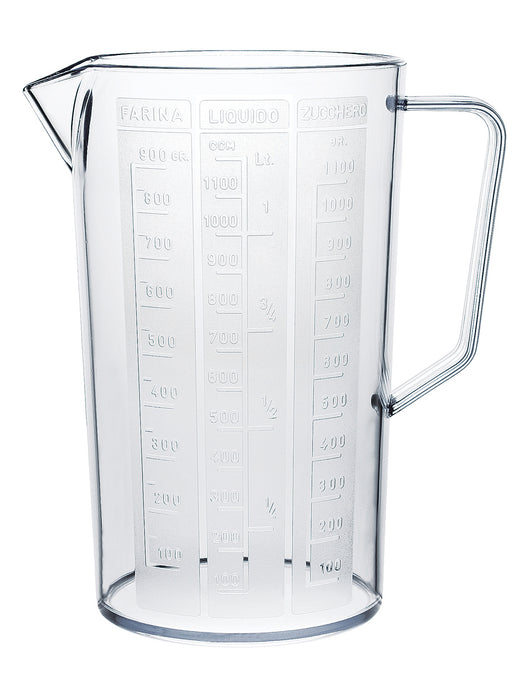 CARAFFA GRADUATA FLORIDA  Ø cm. 12x19 h - lt. 1,5