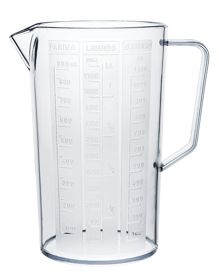 CARAFFA GRADUATA FLORIDA  Ø cm. 12x19 h - lt. 1,5