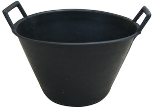 CARDARELLA IN PLASTICA 2 MANICI Lt. 10 Ø cm. 34 - Nera 10.00 pz