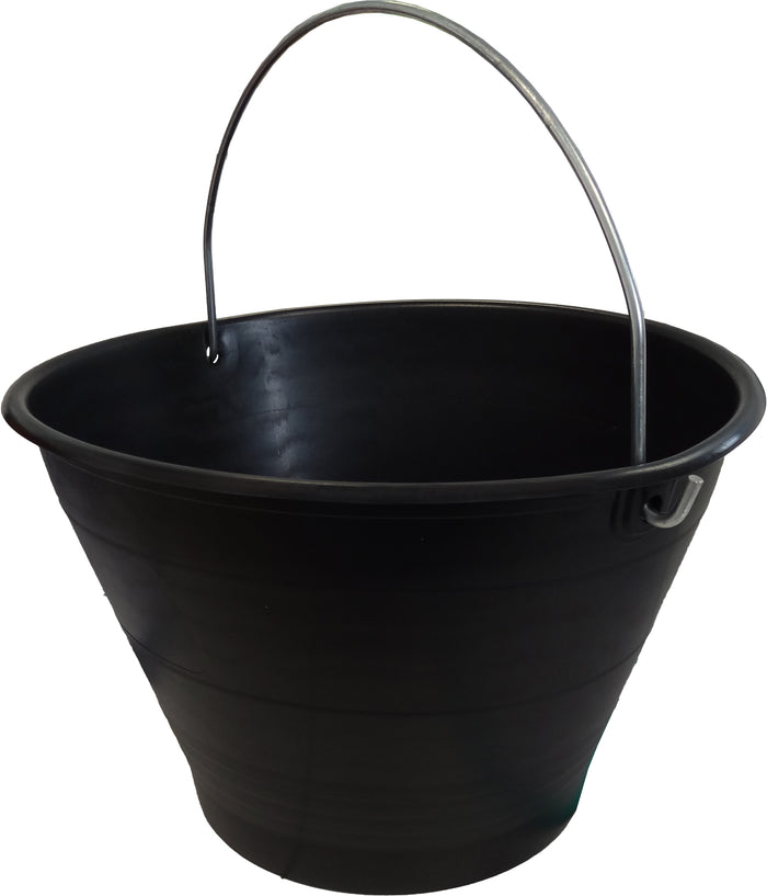 CARDARELLA IN PLASTICA Lt. 8 Ø cm. 34 - Nera 12.00 pz