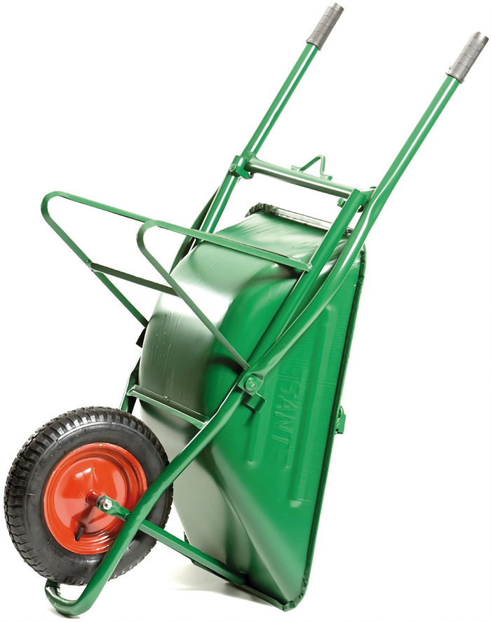 CARRIOLA RIBALTABILE PER MONTACARICHI VASCA IN LAMIERA lt. 75