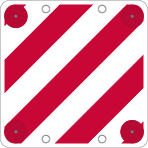 CARTELLO SEGNALETICO CARICHI SPORGENTI NON OMOLOGATO  cm. 50x50