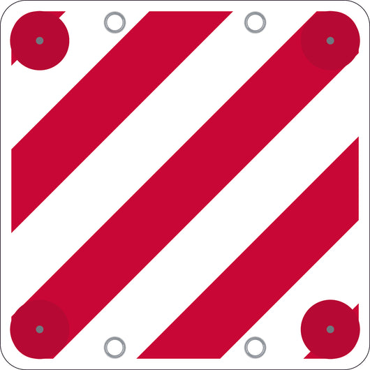 CARTELLO SEGNALETICO CARICHI SPORGENTI NON OMOLOGATO  cm. 50x50