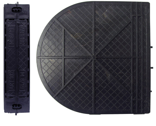 CASSETTA CUSTODIA PER AVVOLGITORI  mt. 5 interasse mm. 165