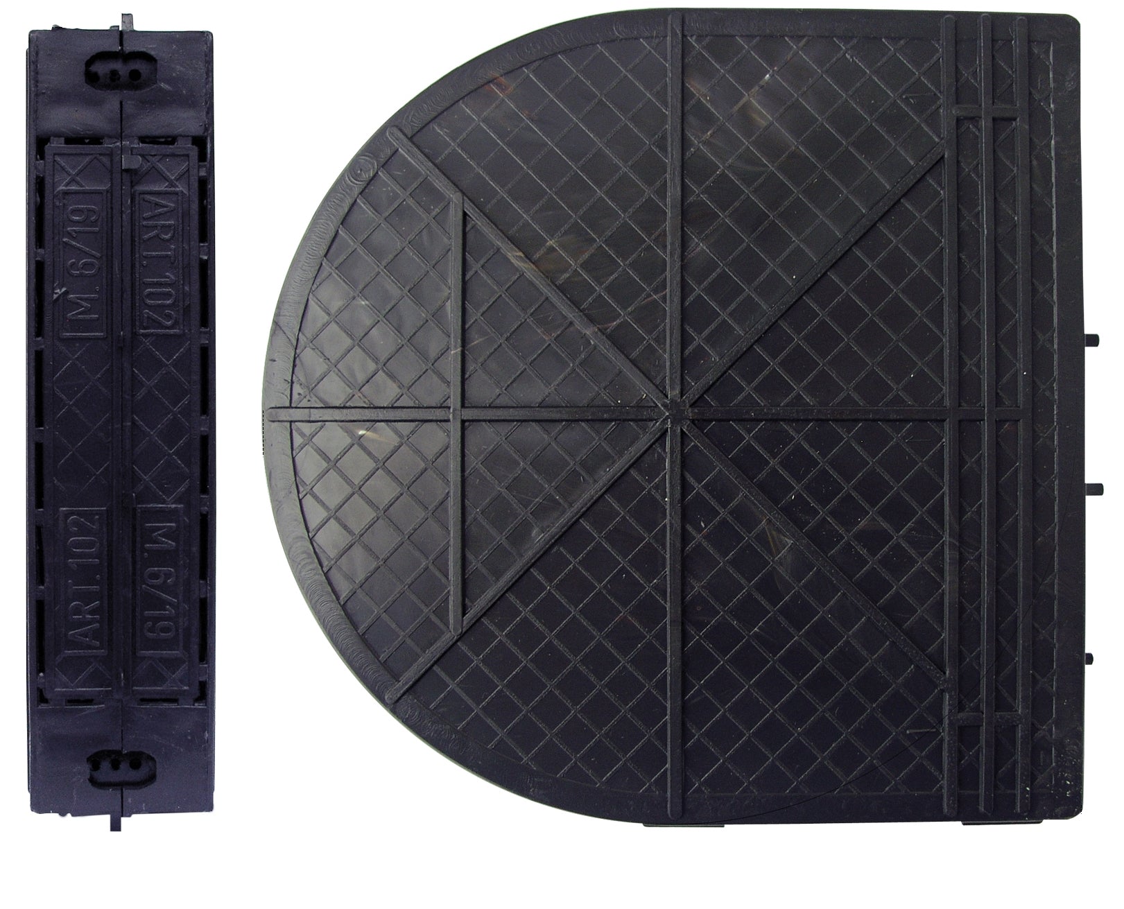 CASSETTA CUSTODIA PER AVVOLGITORI  mt.6-8 interasse mm.185