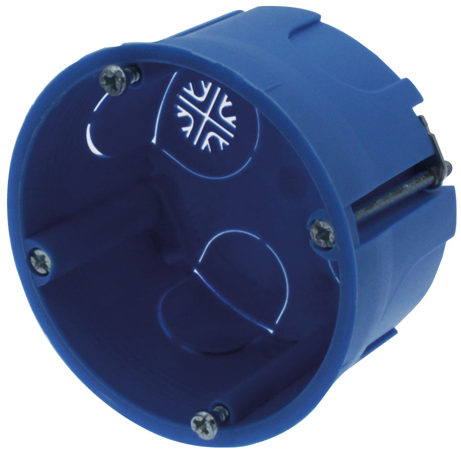 CASSETTA DA INCASSO TONDA IP20 PER PARETE IN CARTONGESSO mm Ø 68 10.00 pz