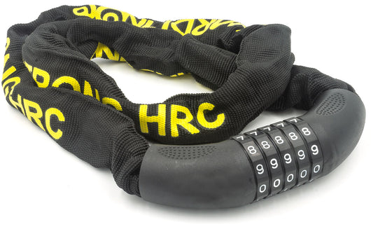 CATENA ANTIFURTO QUADRA CHIUSURA CON COMBINAZIONE Ø mm.6 x cm.100