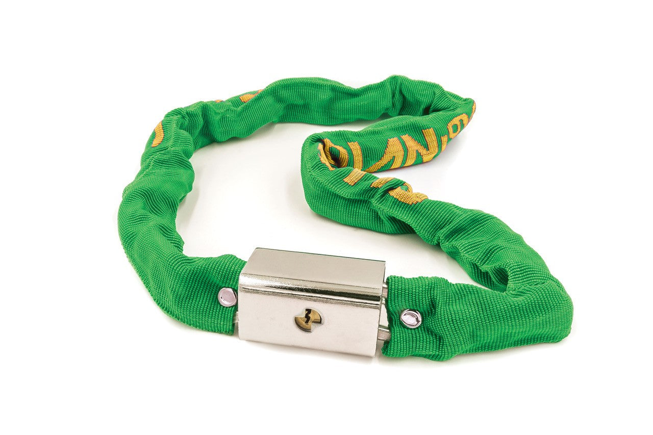 CATENA ANTIFURTO QUADRA CON LUCCHETTO CORAZZATO Ø mm.10 cm. 120