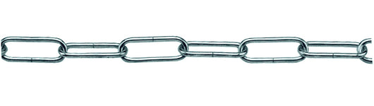 CATENA PER LAMPADARI GENOVESE In ferro nichelato  EE ? filo mm. 18 n° 12 25.00 metri