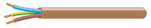CAVO MULTIPOLARE FLESSIBILE FS18OR18 Rt.100 Mt. sez. 4x2,5