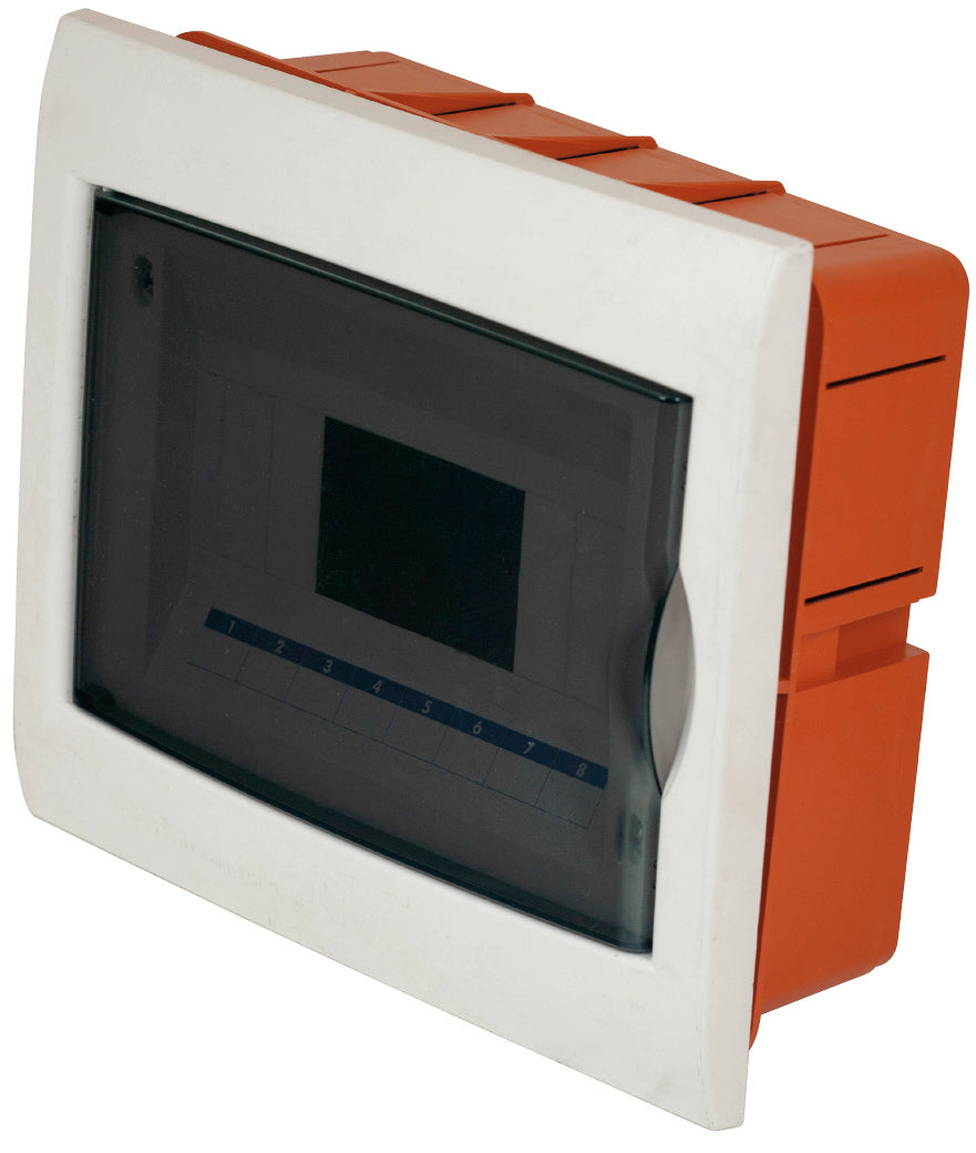 CENTRALINO DA INCASSO IP40 mm. 255x215x75  8 MODULI