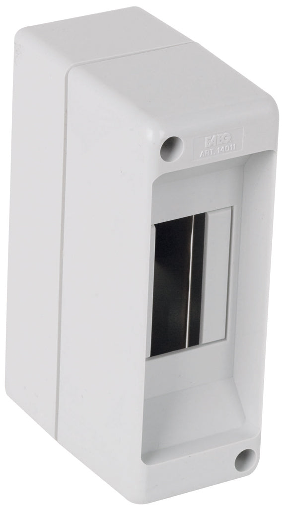 CENTRALINO DA PARETE IP20 mm. 130x45x85  1/2 MODULI