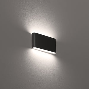 Century APPLIQUE BIDIREZIONALE RETTANGOLARE LED FORMA 12 W-820 lm-3.000K /4.000K/6500K Col. Nero