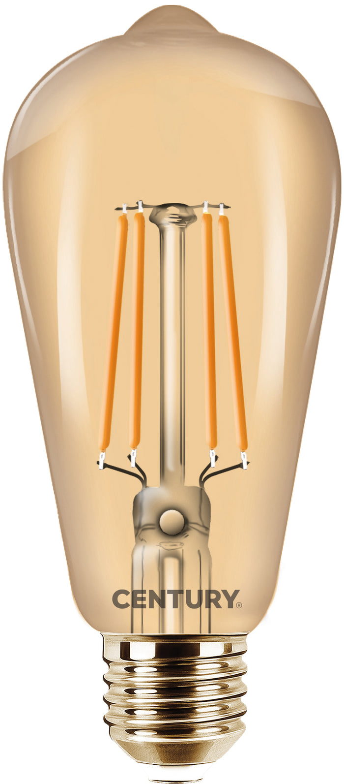 Century LAMPADA A FILAMENTO LED EPOCA EDISON E27 Luce calda  8 W - 806 lumen 10.00 pz