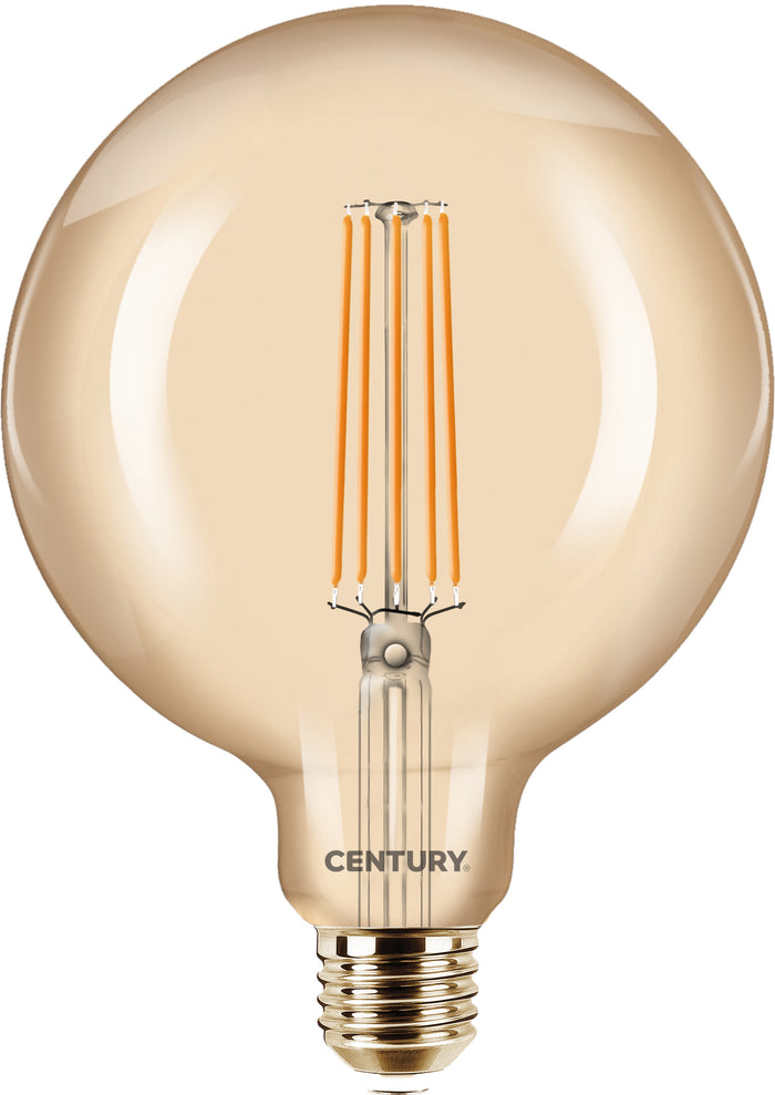Century LAMPADA A FILAMENTO LED EPOCA GLOBO E27 Luce calda  8 W - 806 lumen 5.00 pz