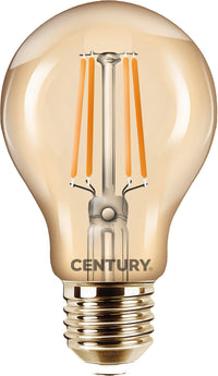 Century LAMPADA A FILAMENTO LED EPOCA GOCCIA E27 Luce calda  8 W - 806 lumen 10.00 pz