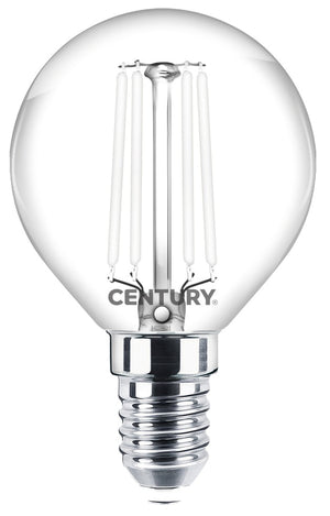 Century LAMPADA A FILAMENTO LED INCANTO WHITE SFERA E14 Luce calda  4,5 W - 470 lumen 10.00 pz