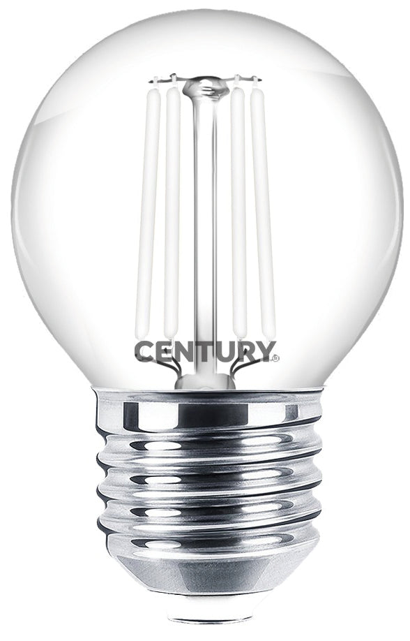 Century LAMPADA A FILAMENTO LED INCANTO WHITE SFERA E27 Luce naturale 4,5 W - 470 lumen 10.00 pz