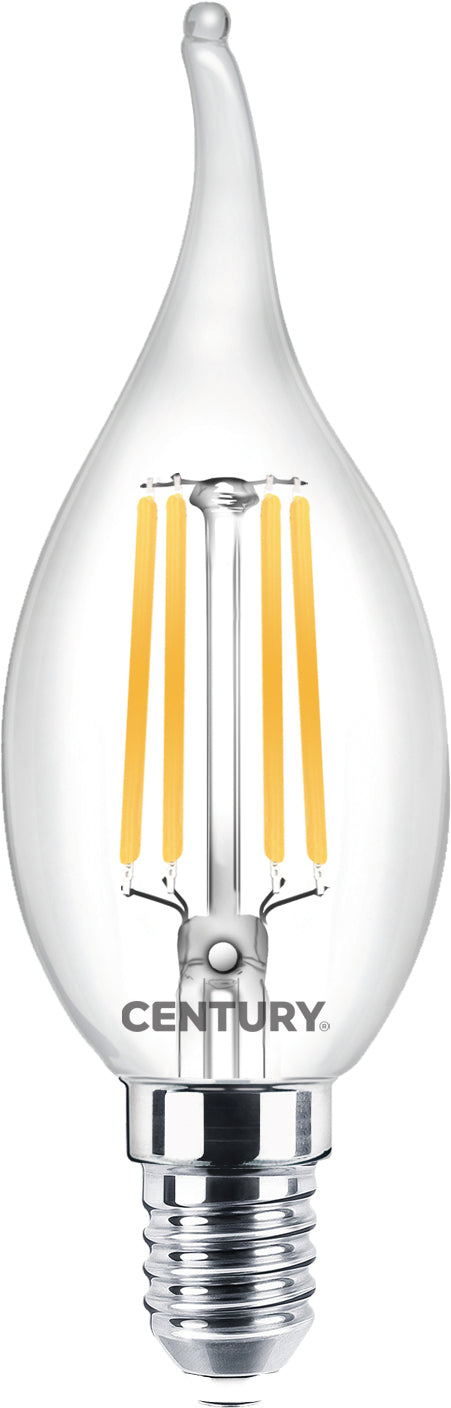 Century LAMPADA A FILAMENTO LED COLPO DI VENTO E14 Luce calda  2 W - 250 lumen 10.00 pz