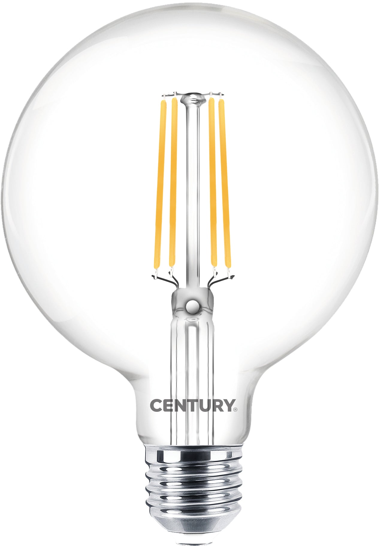 Century LAMPADA A FILAMENTO LED GLOBO E27 Luce calda 11 W - 1.521 lumen 5.00 pz