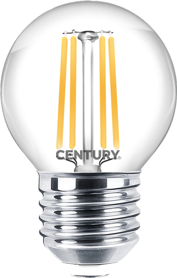 Century LAMPADA A FILAMENTO LED SFERA E27 Luce calda  6 W - 806 lumen 10.00 pz
