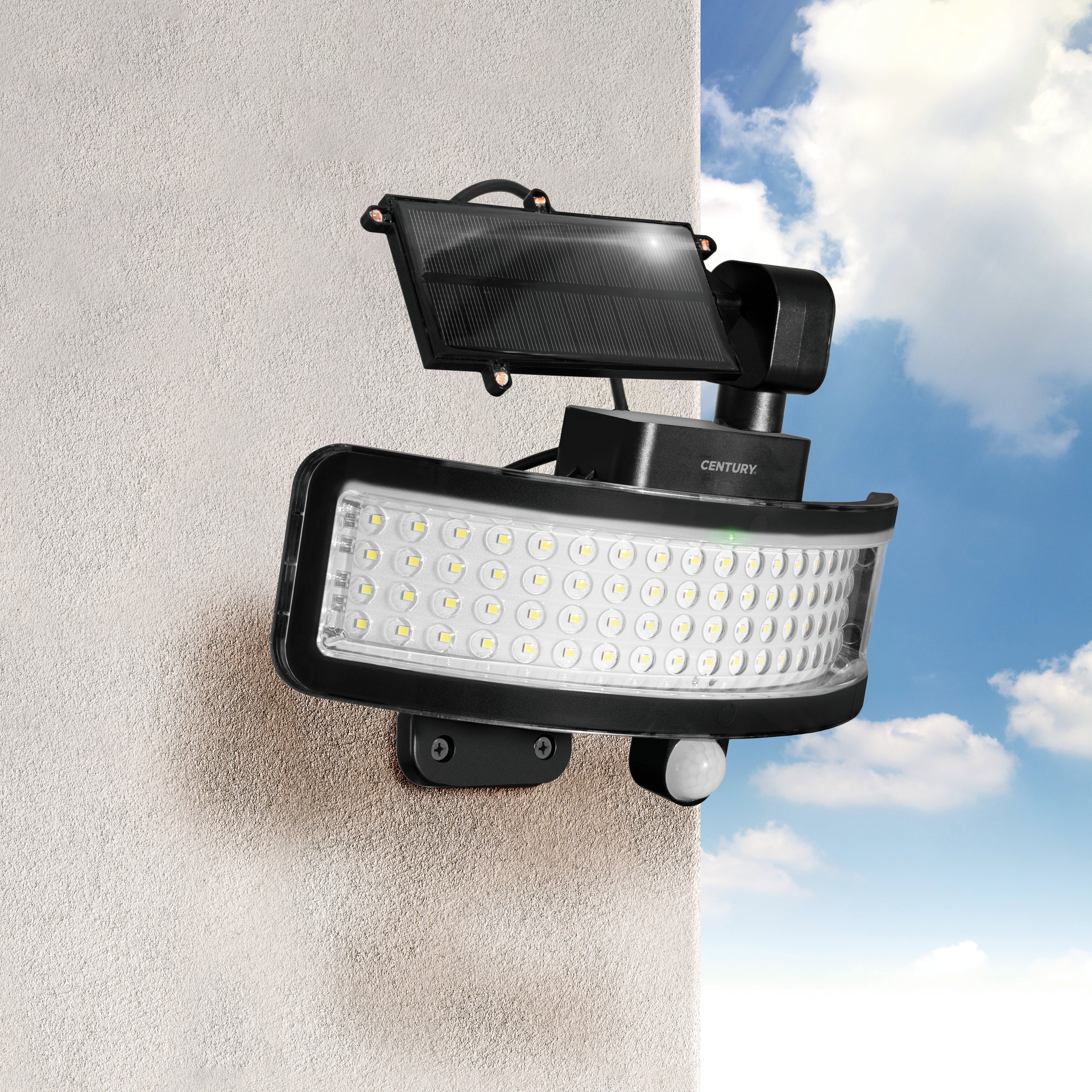 Century PROIETTORE SOLARE A LED MOTORIZZATO GIRASOLE 7 W - 800 lumen - 4.000K