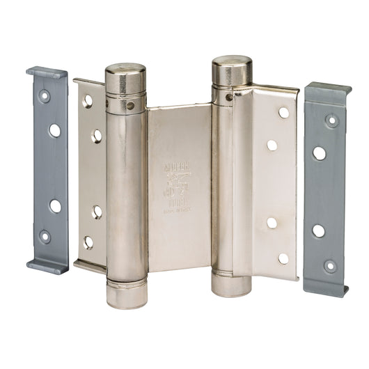 CERNIERA A MOLLA BOMMER In Acciaio Nichelato mm. 75